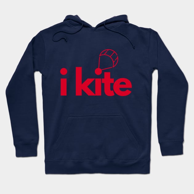 iKite Red Hoodie by robinsonkite